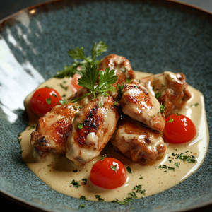 White Velvet Chicken Wings