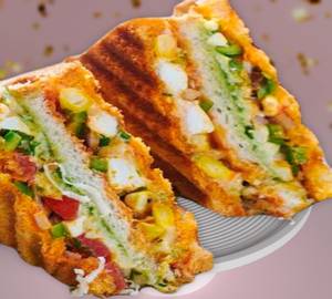 Tandoori paneer sandwich