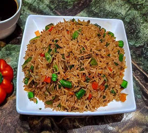 Veg Schezwan Fried Rice