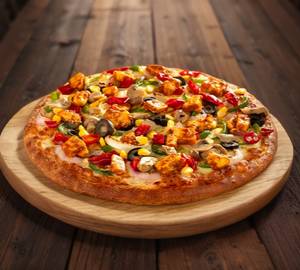 Veg Overloaded Pizza.