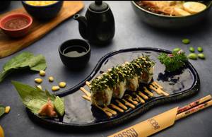 Crispy Spinach Sushi  [4 Pieces]