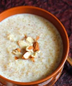 Sweet Dalia With Milk