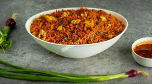Egg Schezwan Rice