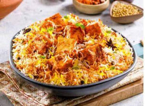 Paneer Tikka Biryani