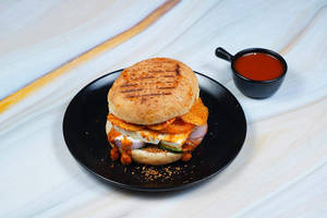 Herbal Paneer Crunch Burger