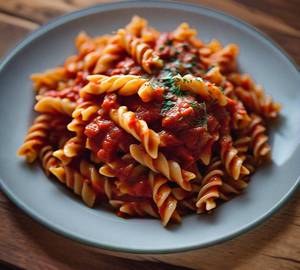 Red sauce pasta