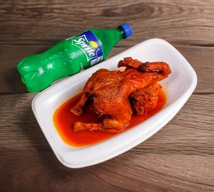 Afghani Dum Ka Chicken + Cool Drink
