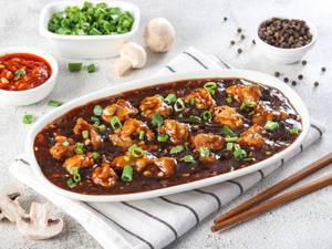 Mushroom Chilly Gravy
