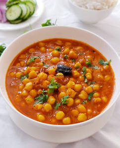 White Channa Masala Dry