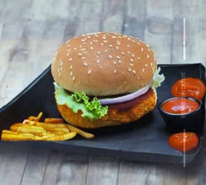 Veg Tandoori Burger