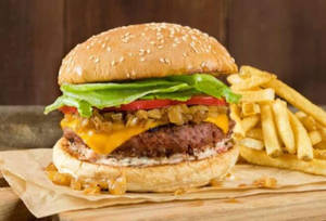 Paneer Double Tikki Burger