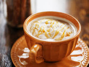 Choco caramel milk