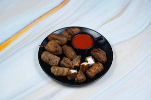 Kuttu Atta Paneer Pakoda (5 Pc) With Chutni [DB]