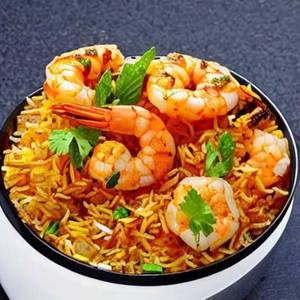 Prawns Biryani