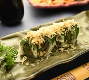 Asparagus & Phyllo Pastry Sushi [4 Pieces