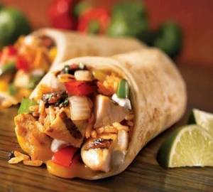 Lemon "Chicken" Shawarma Roll