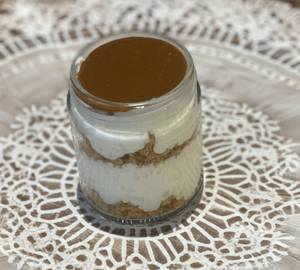 Caramel Cheese Cake Jar (Sugar Free)