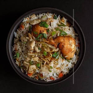 Chicken Burnt Garlic Rice