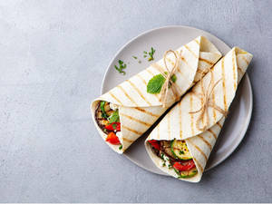Grilled Quesadilla Veg Wrap
