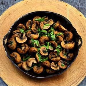 Mushroom Schezwan Dry