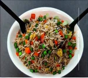 Veg Mancurian Fried Rice