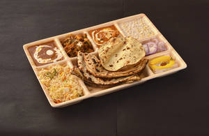 Silver Thali Veg