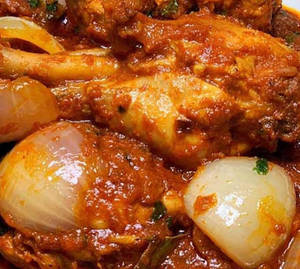 Chicken Do Pyaza