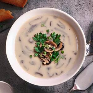 Cream of mushroom soup