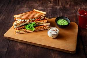 Paneer Masala Toast Sandwich