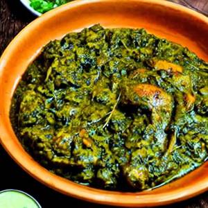 Murgh Sarson Saag