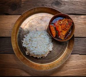 Plain Rice Katla Fish Curry (1 Pcs)