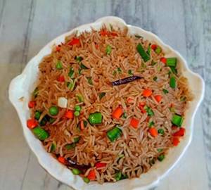 Veg Combination Schezwan Fried Rice