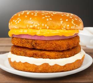 Double tikki burger