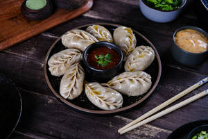 Butter Paneer Shawarma Steam Momo (whole Wheat)