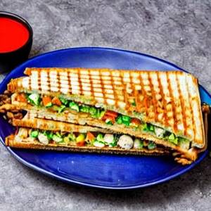 Veg Paneer Toast Sandwich