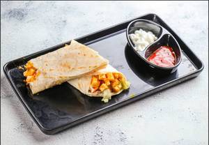 Paneer tikka wrap