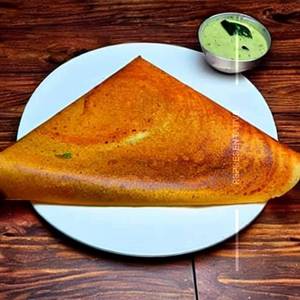 Jain Dhaniya Mirchi Cheese Dosa