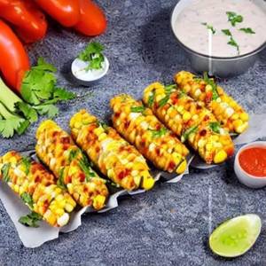 Veg Cheese Corn Kebab (full)