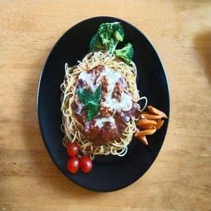 Spaghetti And Meat Balls