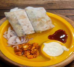 Egg Paneer Roll