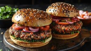 Tandoori burger