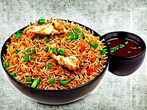 Chicken Hong Kong Fried Rice