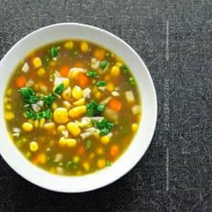 Sweet Corn Veg Soup 