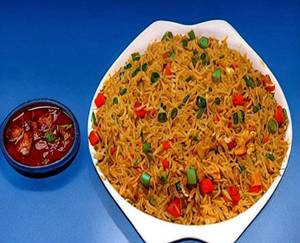 Chicken Schezwan Combination Fried Rice