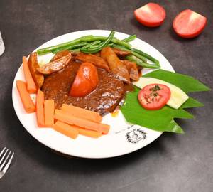 Vegetable Steak Sizzler