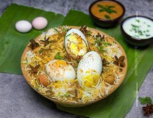 Egg biryani