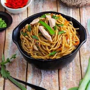 Chicken Butter Pepper Noodles