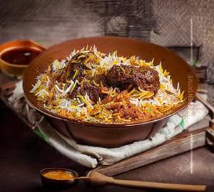 Beef biryani xl                                                   