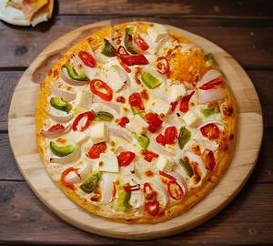 Red Pepper & corn pizza