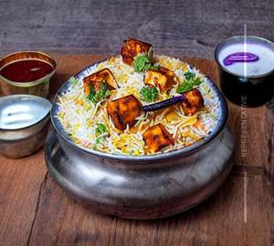 Paneer Tikka Biryani